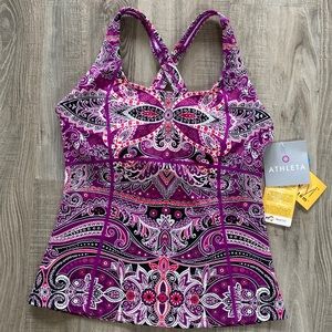 Athleta Point Break Shoreside Tankini Top …